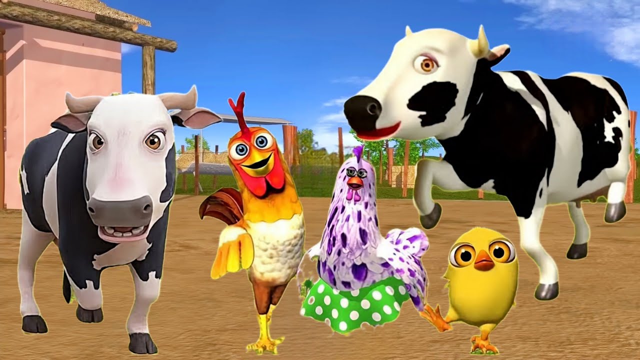 El Pollito y El Tractor  - Canciones de la Granja de Zenón | el Pollito y el Tractor de la Granja