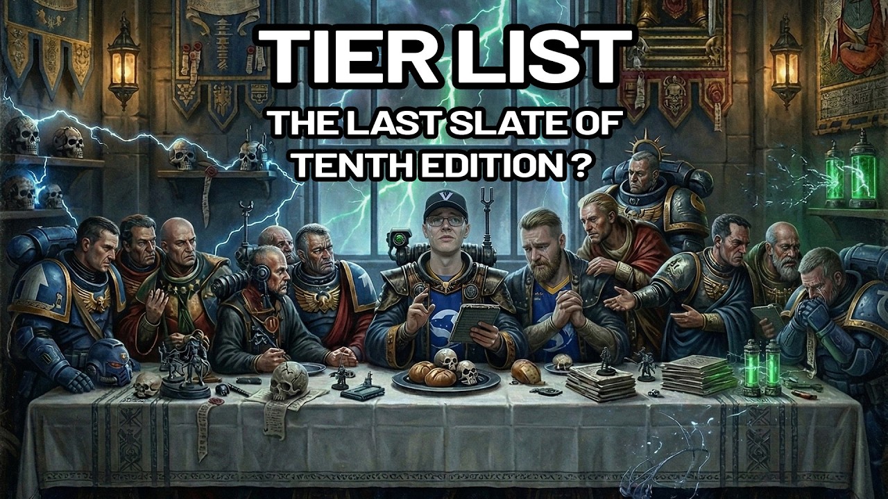 ‼️LIVE‼️Tier List - The Last Slate of 10th Edition?