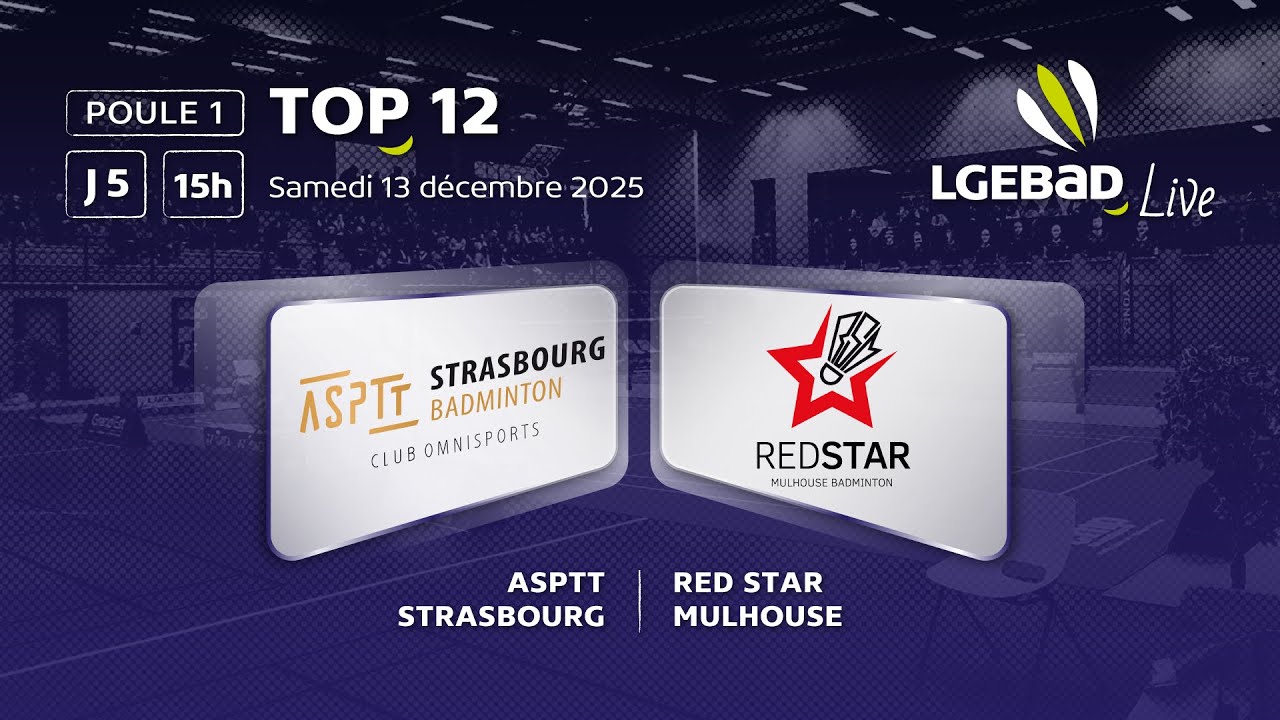 Rencontre Top 12 J5 Asptt Strasbourg contre Red Star Mulhouse - Terrain 2