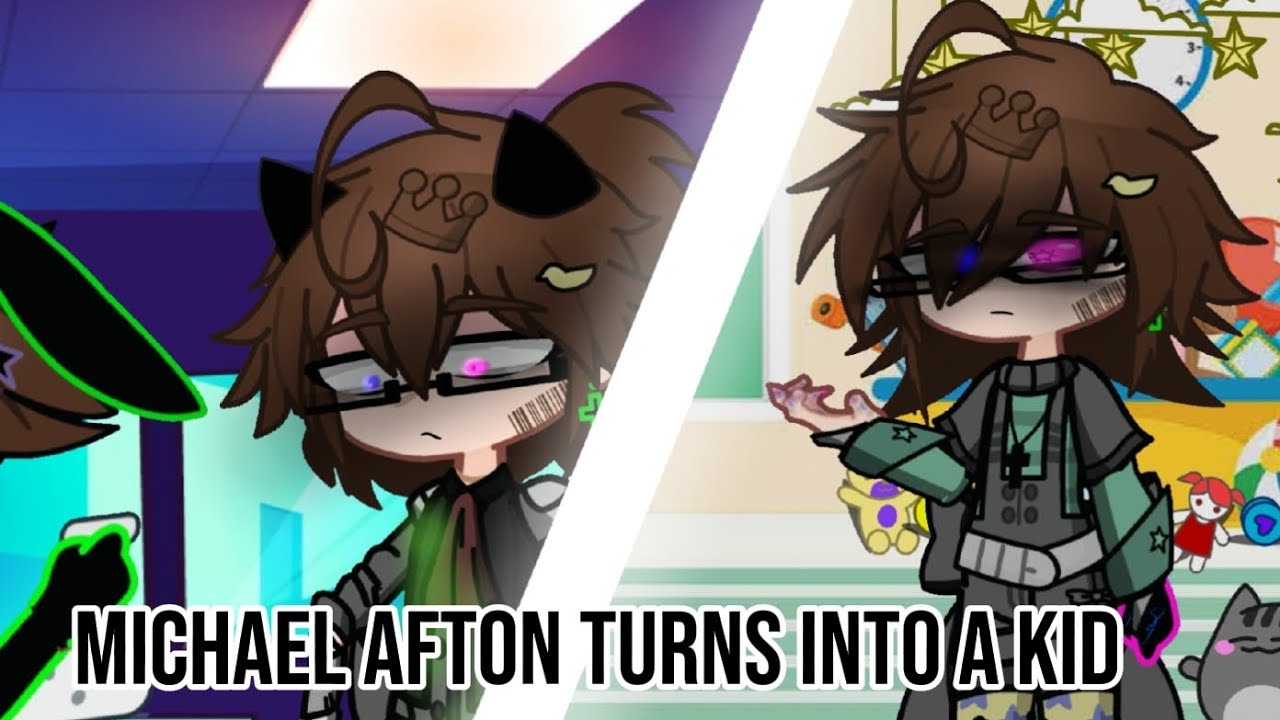 Michael afton turns into a kid