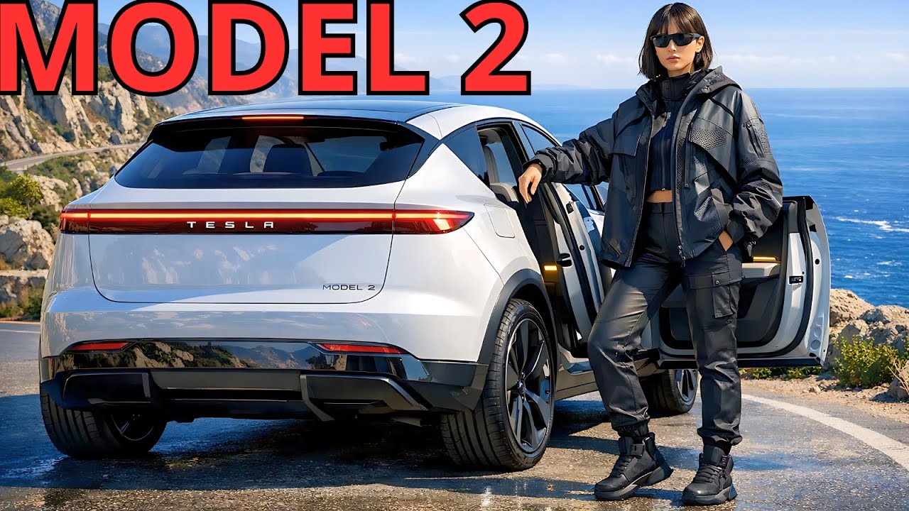 Наконец-то это случилось... Представлена ​​Tesla Model 2 2026 года! (Цена меньше 25 000 долларов?)