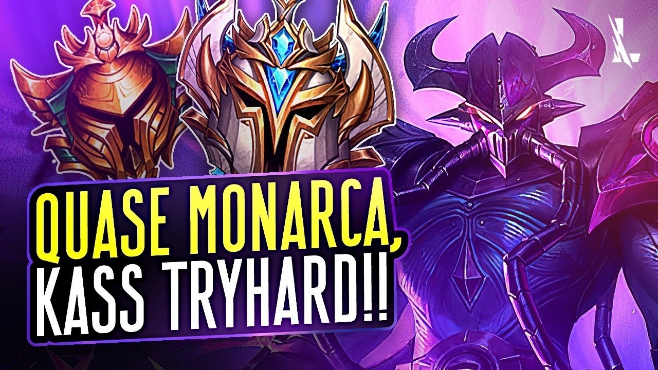 KASSADIN GAMEPLAY EXPLICATIVA | QUASE NO FINAL DA SAGA GOLD AO MONARCA!! | LoL Wild Rift