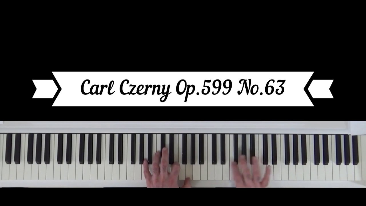 Czerny Op.599 No.63 Piano Tutorial