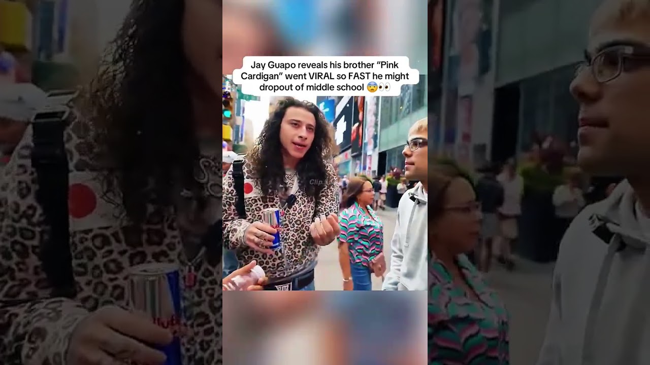 Jay Guapo reveals his brother &ldquo;Pink Cardigan&rdquo; went VIRAL so FAST he might dropout of middle school 😨