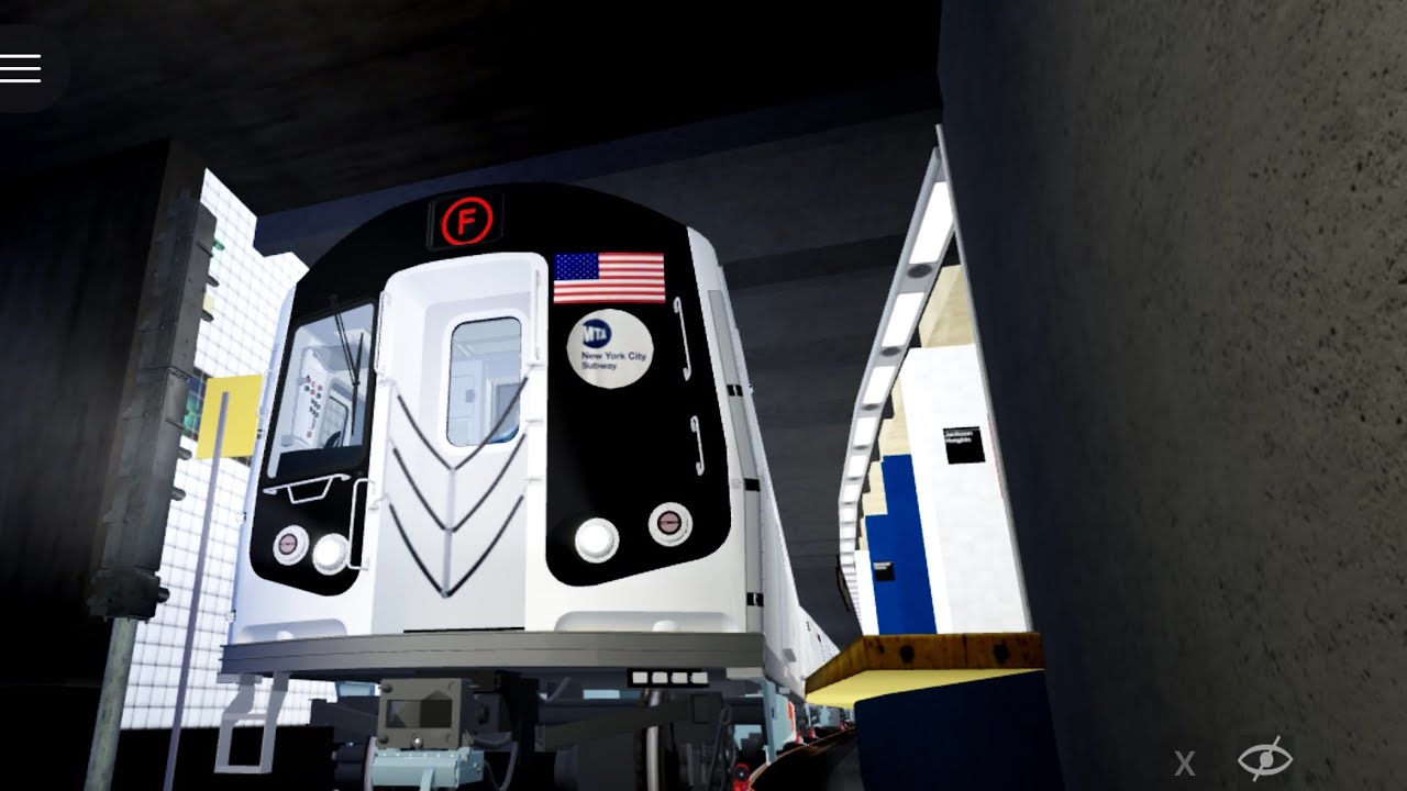 Mtaor Roblox. Operating On A R160B F Shuttle Train to Jackson Heights Roosevelt Avenue.