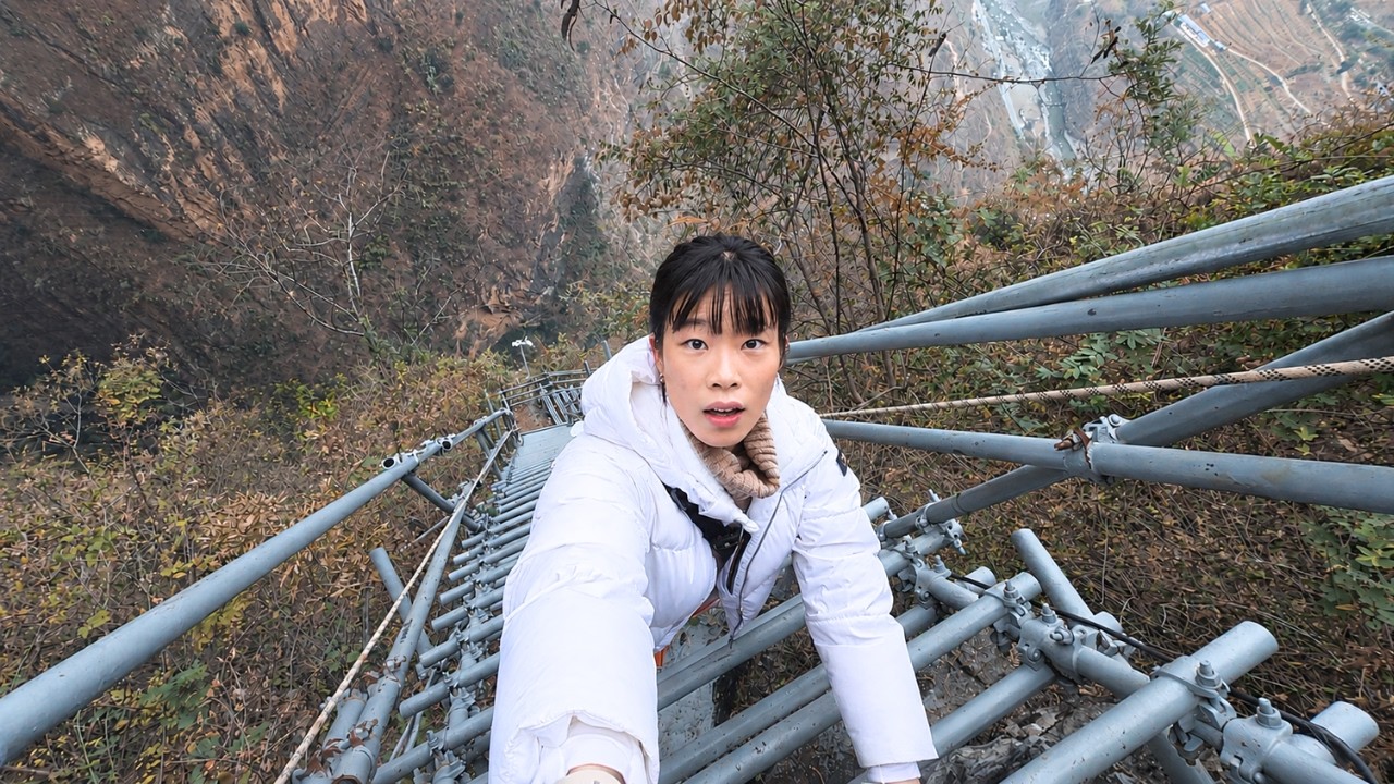 Inside China's Most Dangerous Cliff Village