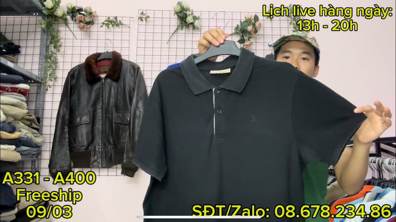SIÊU PHẨM ÁO POLO HIỆU BBR DIESEL LACOSTE DAKS A331-A400 09/03