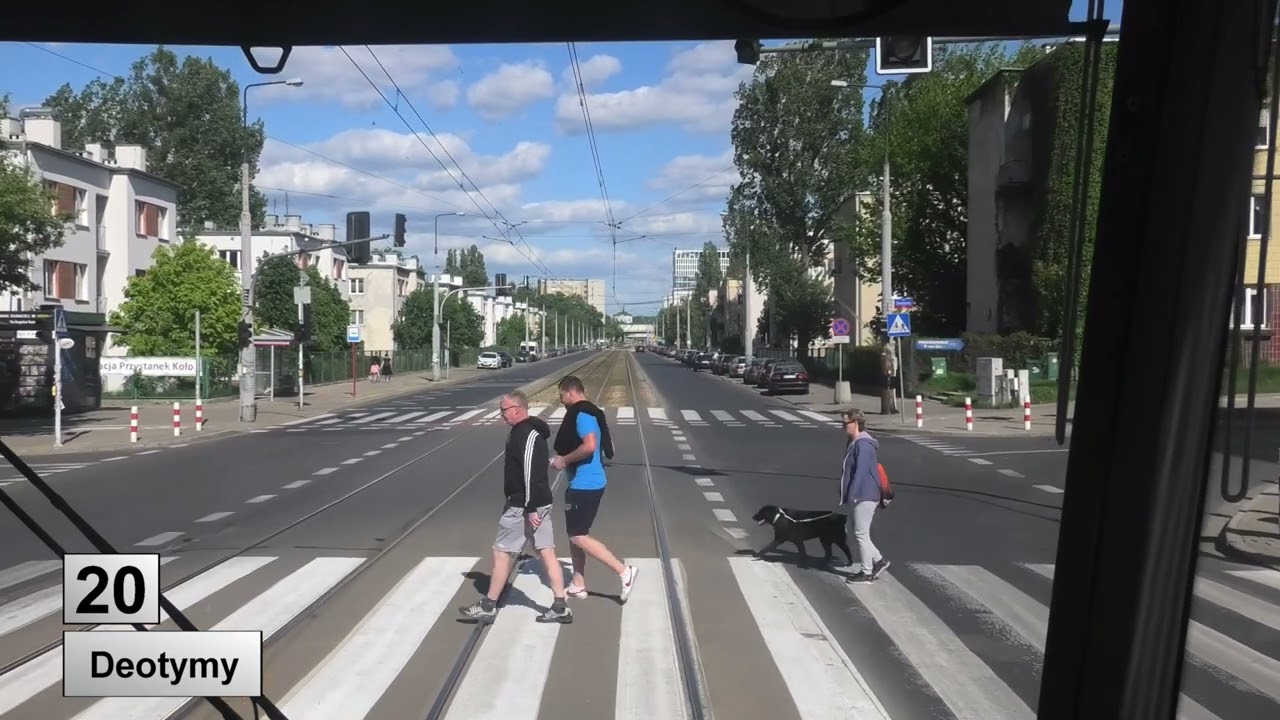 Tramwaje Warszawa 2022 Linia 20