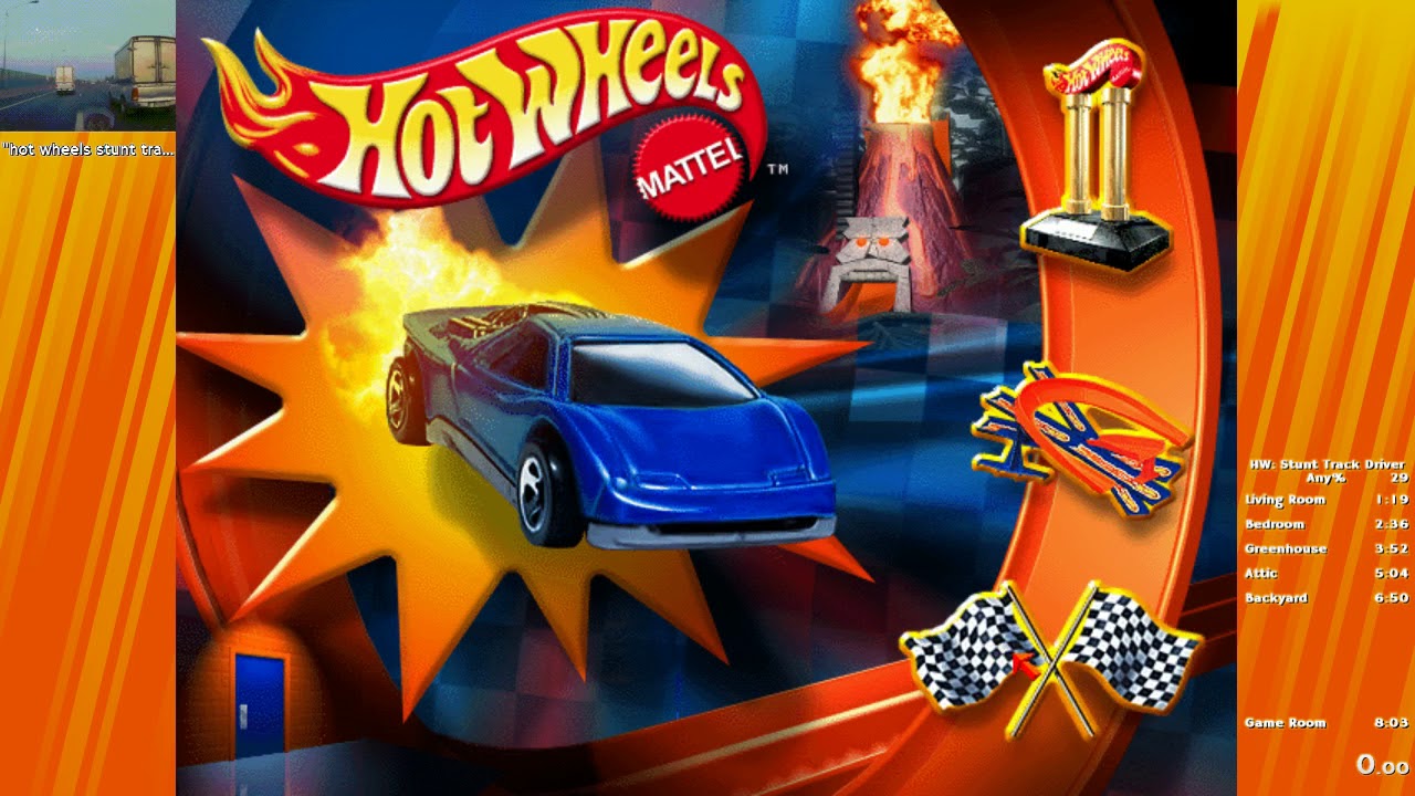 Hot Wheels Stunt Track Driver speedruns! Can I take back the record? [2/13/17]
