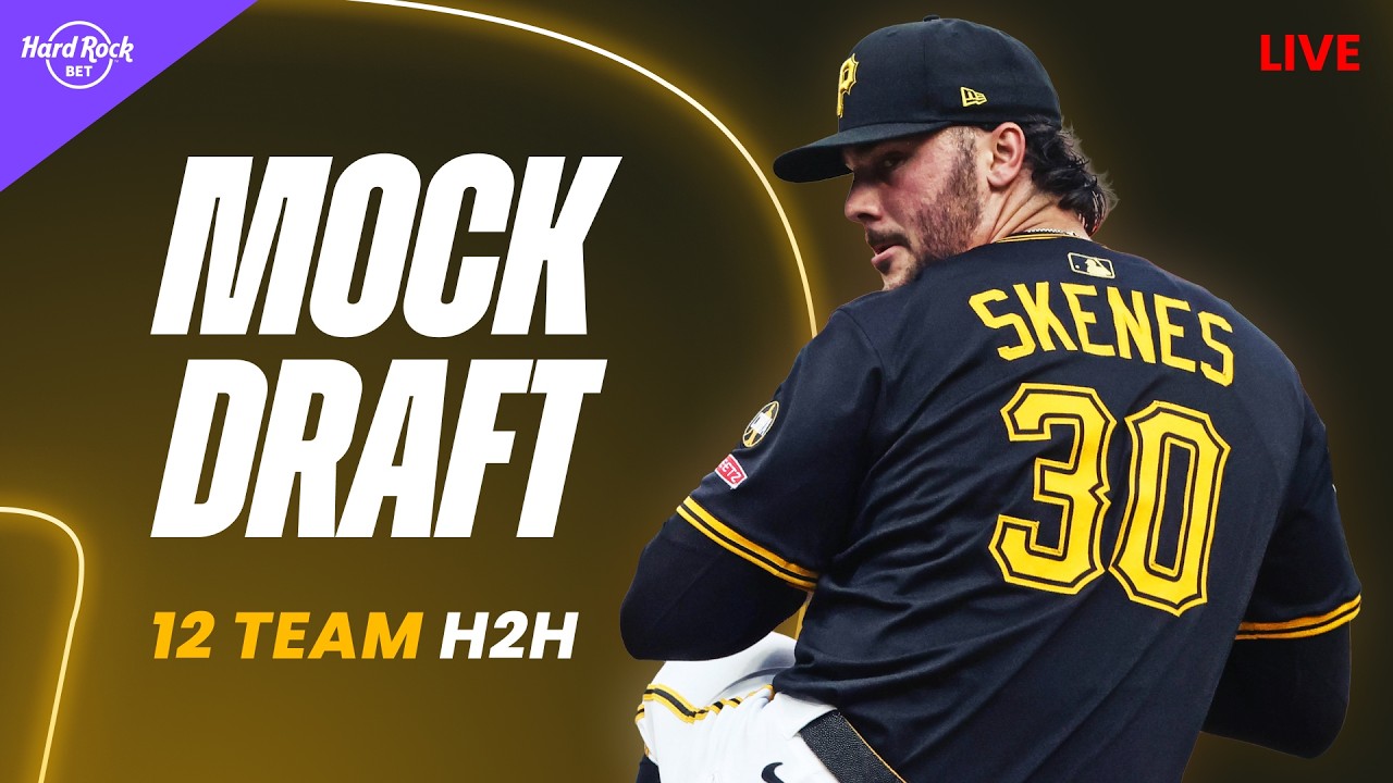 2026 Fantasy Baseball Mock Draft | Every Round, Every Pick (12-Team H2H)