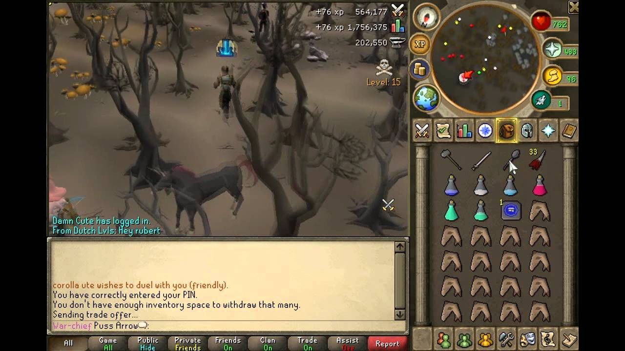 [RS] Puss arrow - MAXED Pure - '07 and '12 COMBINED - Massive hits and loots - PK video 10