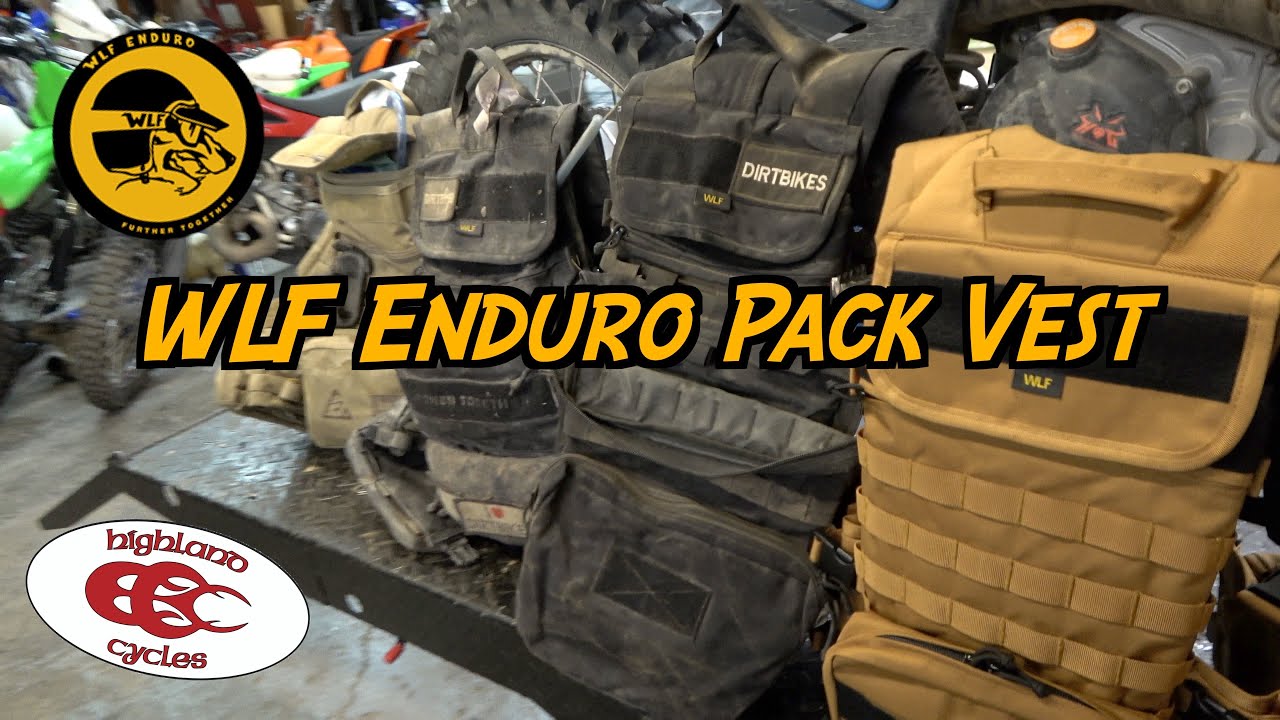 Жилет WLF Enduro Pack | Лучший рюкзак для мотокросса | Как переносить инструменты и воду на моток...