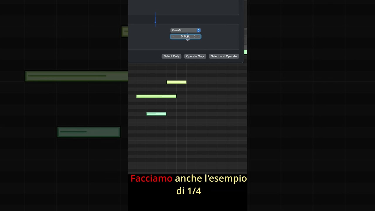 Logic Pro! Quantizzare la lunghezza delle note SUPER TRICK!  #lpxibymarcozanoni #marcozanoniacademy