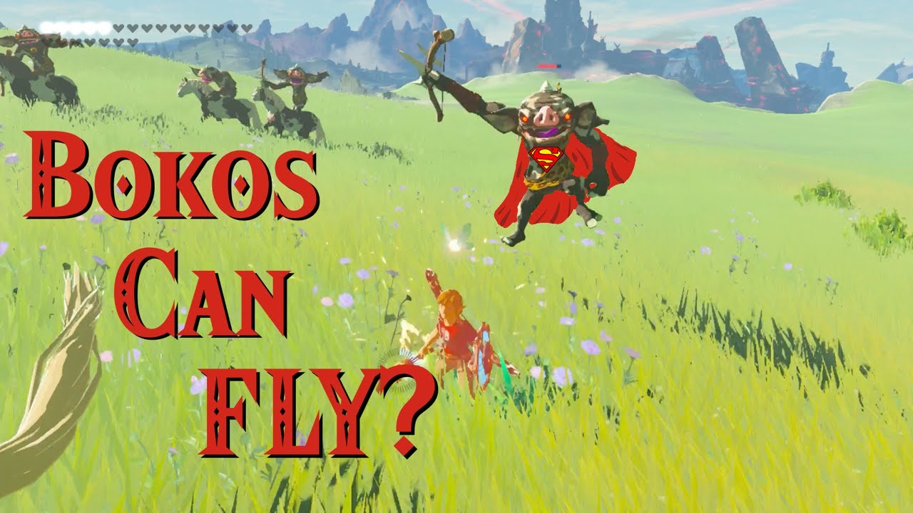 Bokoblins Can Fly? | The Legend of Zelda: Breath of the Wild