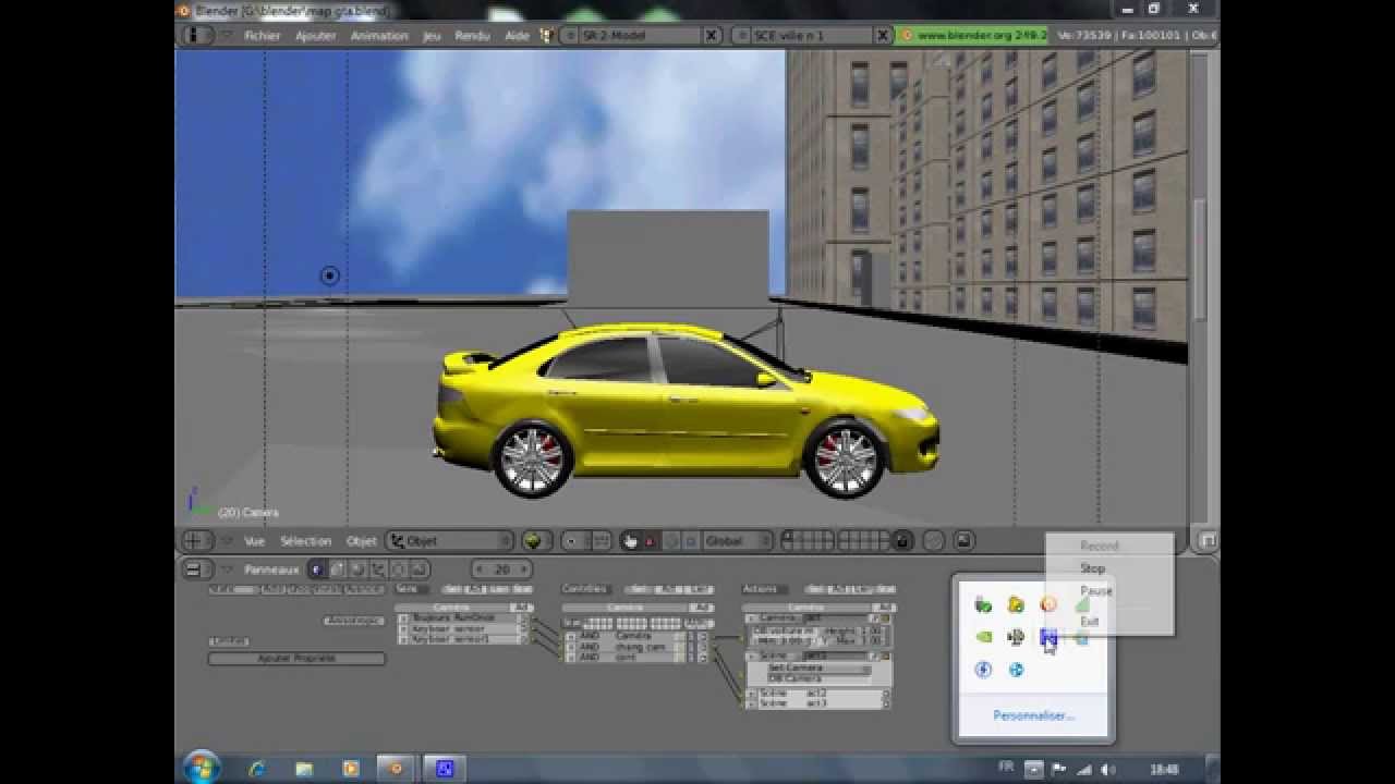 Blender : Car Game Beta 1
