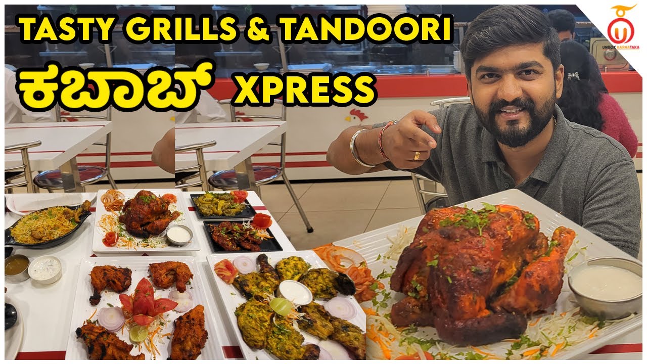 Non-veg Feast with 400+ Dishes at Kebab Express | Kannada Food Review | @unboxkarnataka