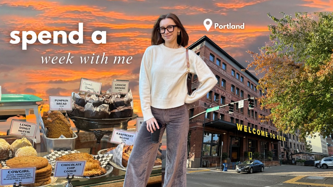 PORTLAND vlog | exploring downtown, shopping, & lots of FOOD !