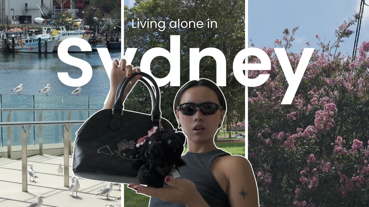 雪梨留學vlog🇦🇺| 開學了、在雪梨拜年、去新的雪梨魚市場、瘋狂轉扭蛋、三麗鷗戰利品分享
