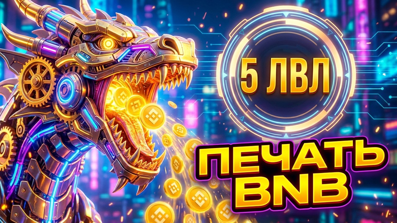5 ЛВЛ: МАШИНА ДЛЯ ПЕЧАТИ BNB! СЕКРЕТЫ MINEDRAGONS 🚀🐉