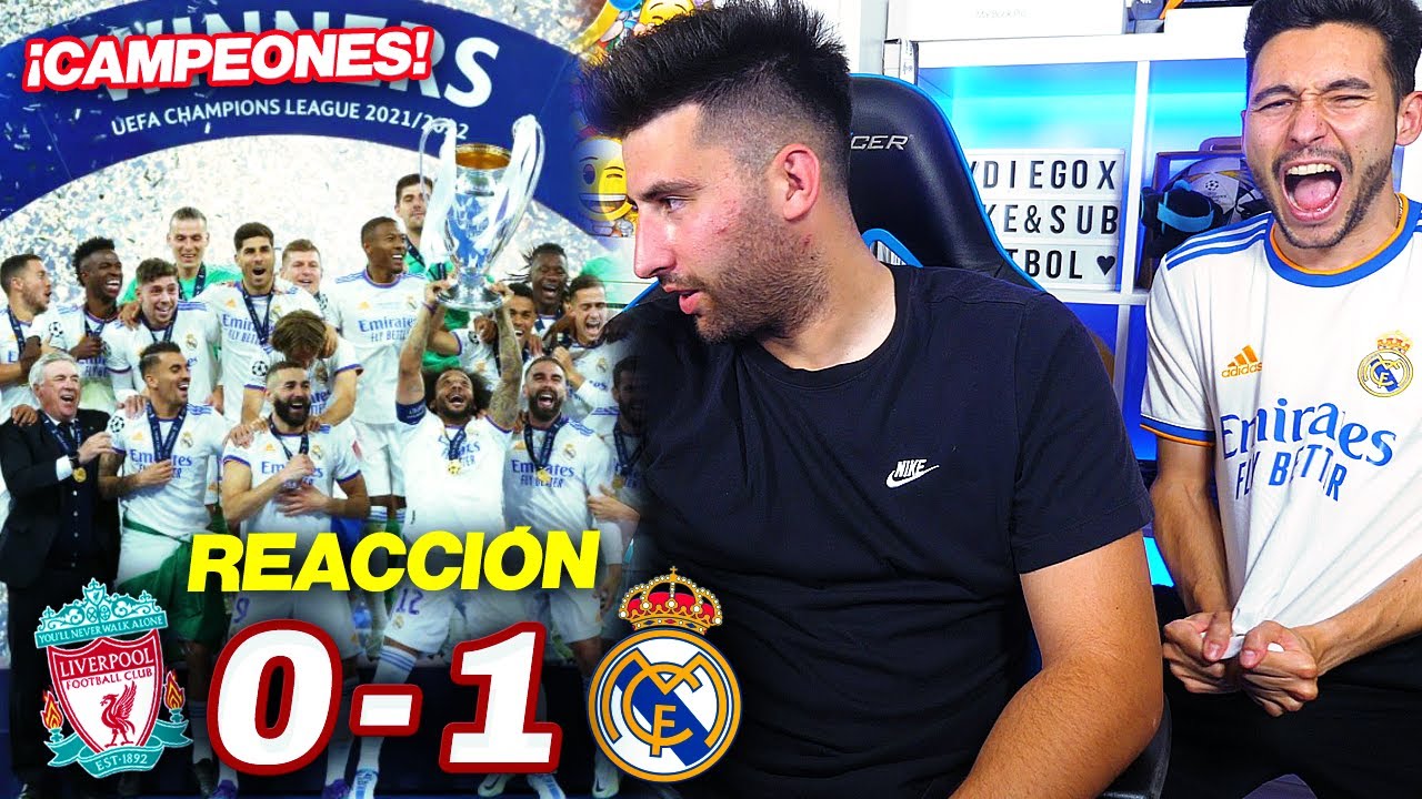 REACCIONES DE UN HINCHA Liverpool vs Real Madrid 0-1 *LA 14 YA ESTA AQUÍ*
