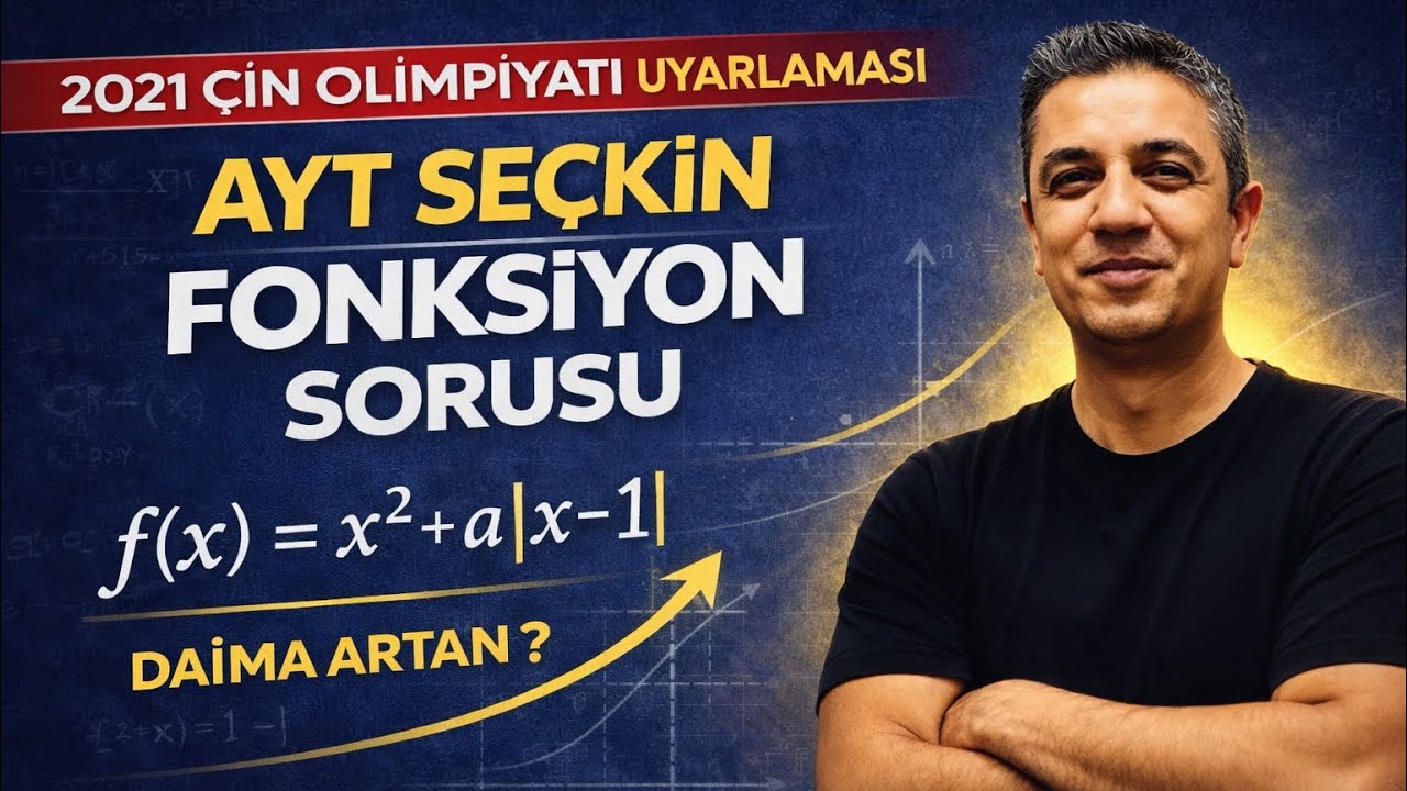 Возможный вопрос по китайской олимпийской тематике на экзамене AYT! (Функциональный анализ)