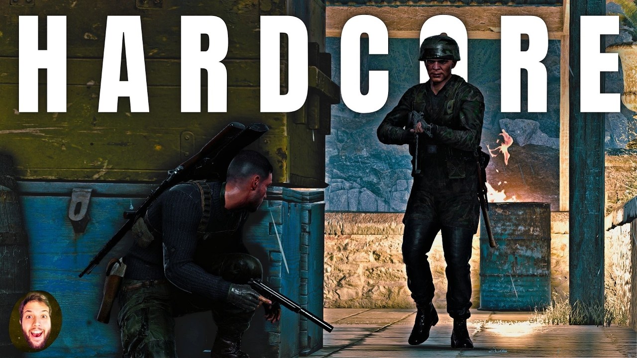 Invadiram meu Sniper Elite no modo HARDCORE!