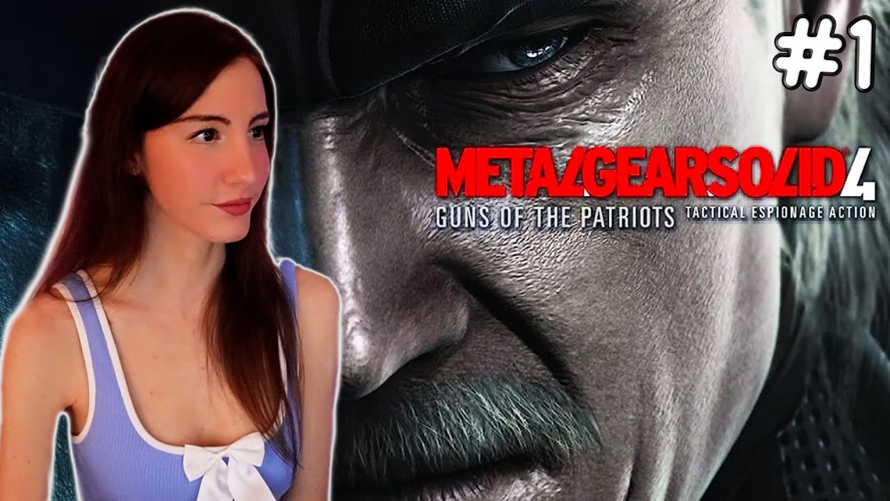 FIRST TIME Playing Metal Gear Solid 4 | Metal Gear Solid 4: Guns of the Patriots - Part 1