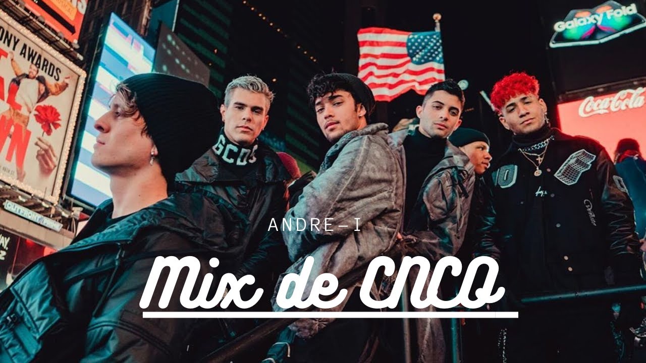 Mix CNCO - Honey Boo, Reggaetón lento, Hey DJ, Pretend, Llegaste tú, Quisiera, Se vuelve loca, ...