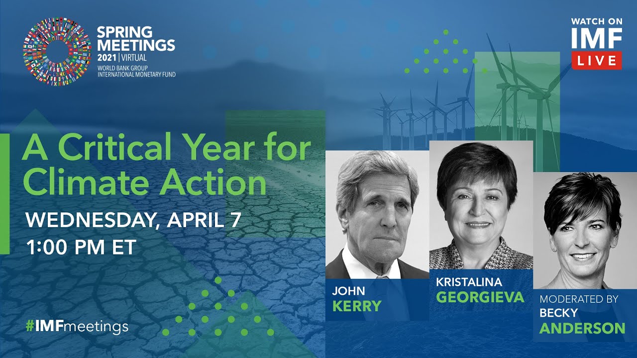 A Critical Year for Climate Action: A Conversation between Kristalina Georgieva and John Kerry