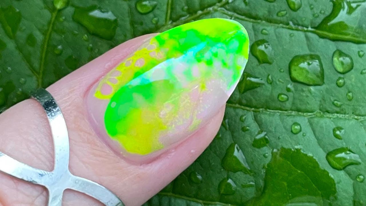 The Fastest Way to Do Marble Nail Art 💫 Soft Gel Extensions using Gelike EC Kit