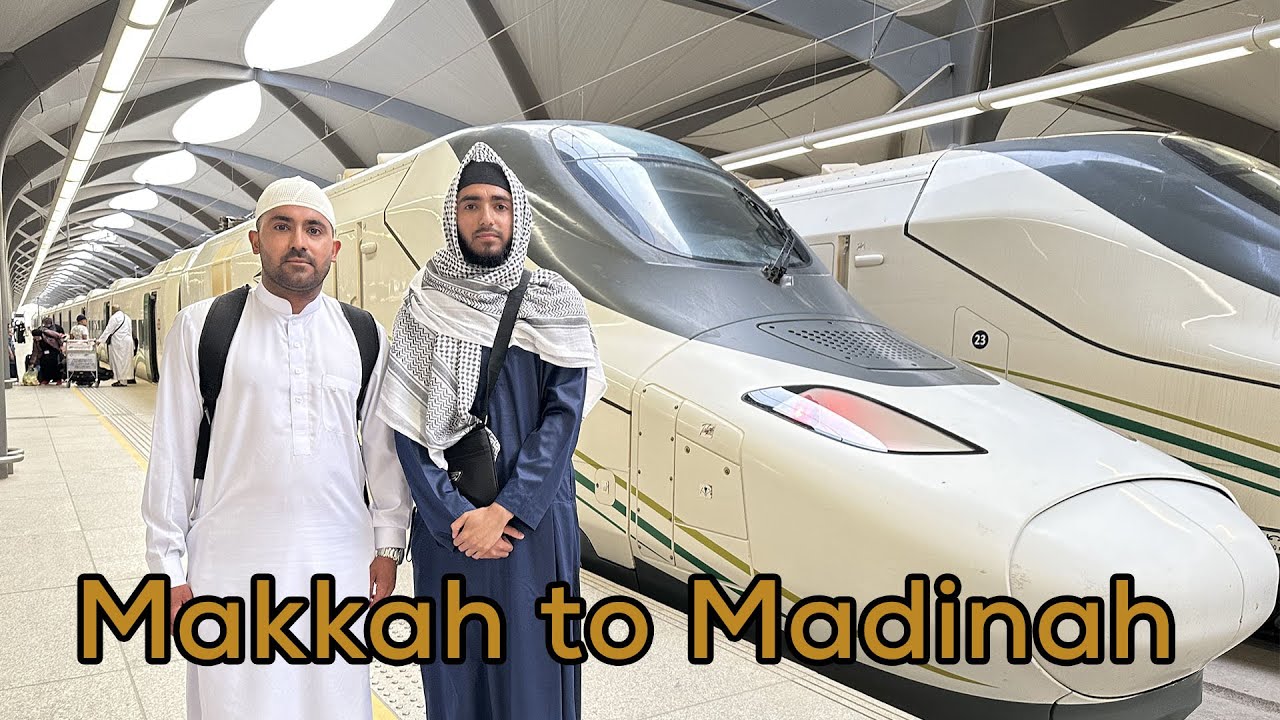 Travelling from MAKKAH to MADINAH | HARAMAIN HIGH SPEED TRAIN | UMRAH VLOGS [EPISODE 6]