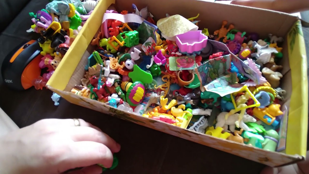 Mostrando todos os kinder ovo da Soso.