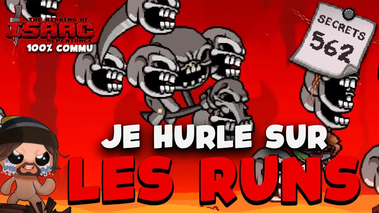 #70 JE HURLE SUR LES RUNS - Isaac Repentance DEADGOD COMMU 2025