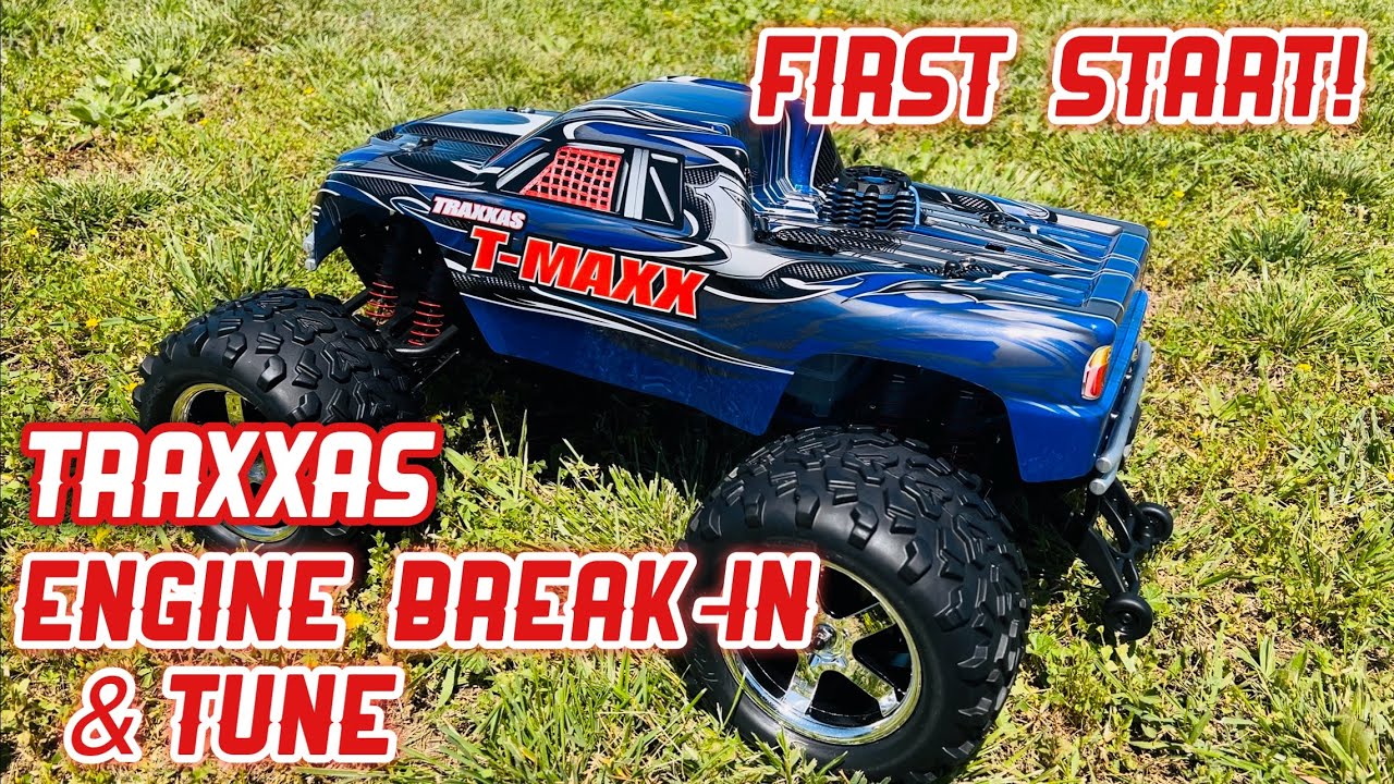 Tmaxx 3.3 | Первый запуск | Обкатка и настройка двигателя!