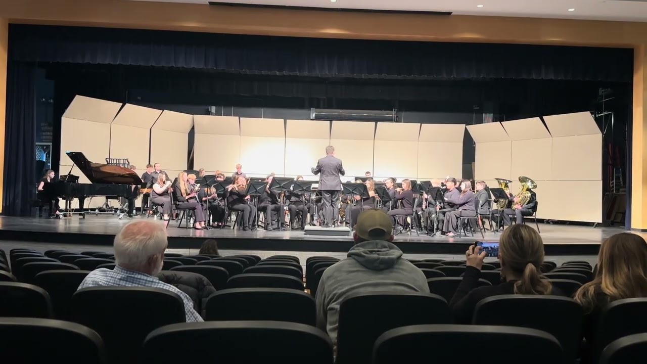 Lee Summit high school band performance March 12th, 2026