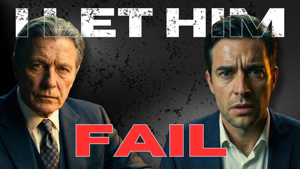 I Was Fired By My Own Son - I Let Him Fail. A Stoic Lesson In Betrayal and Silent Justice.
