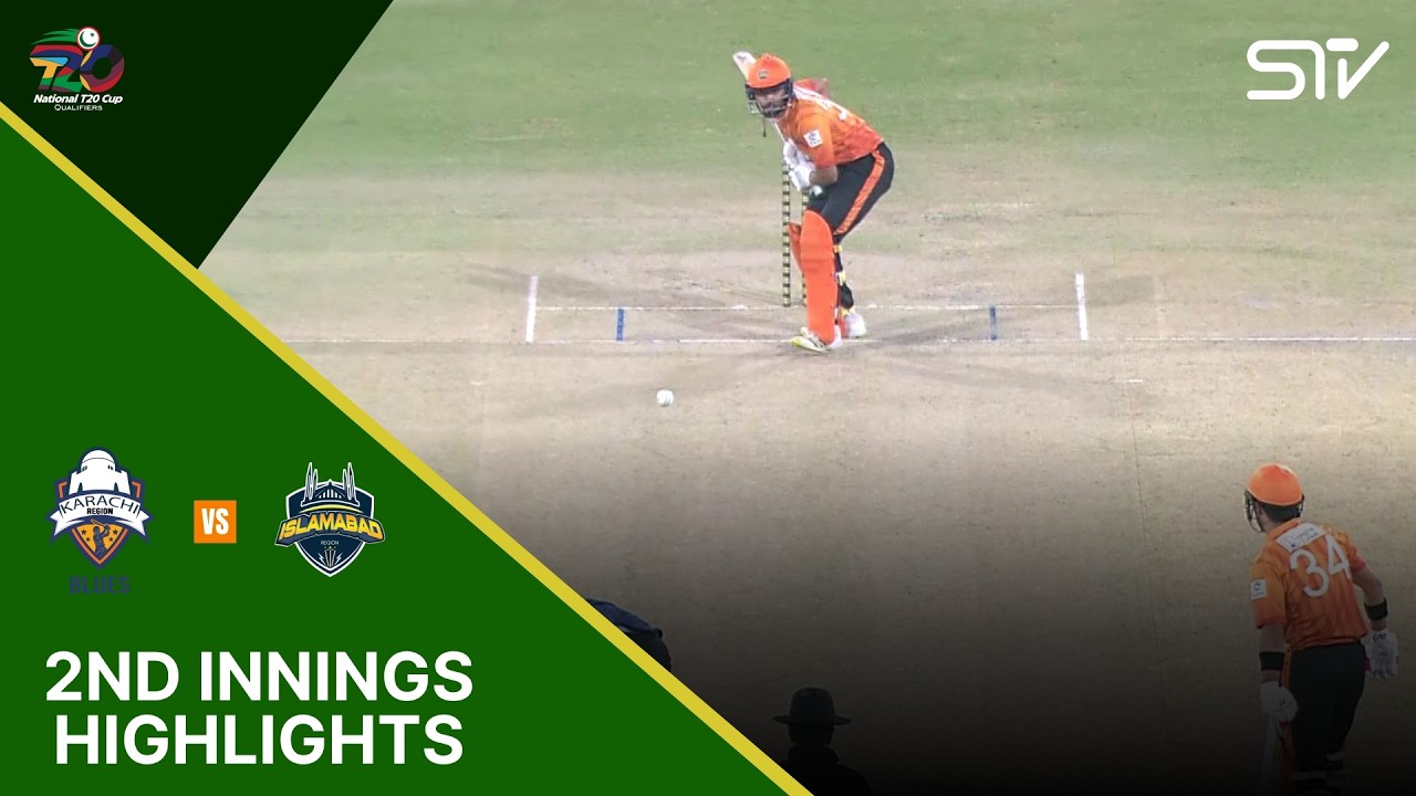 2nd Innings Highlights | Karachi vs Islamabad | ABS Developers National T20 Qualifier | M17 | MZA1U