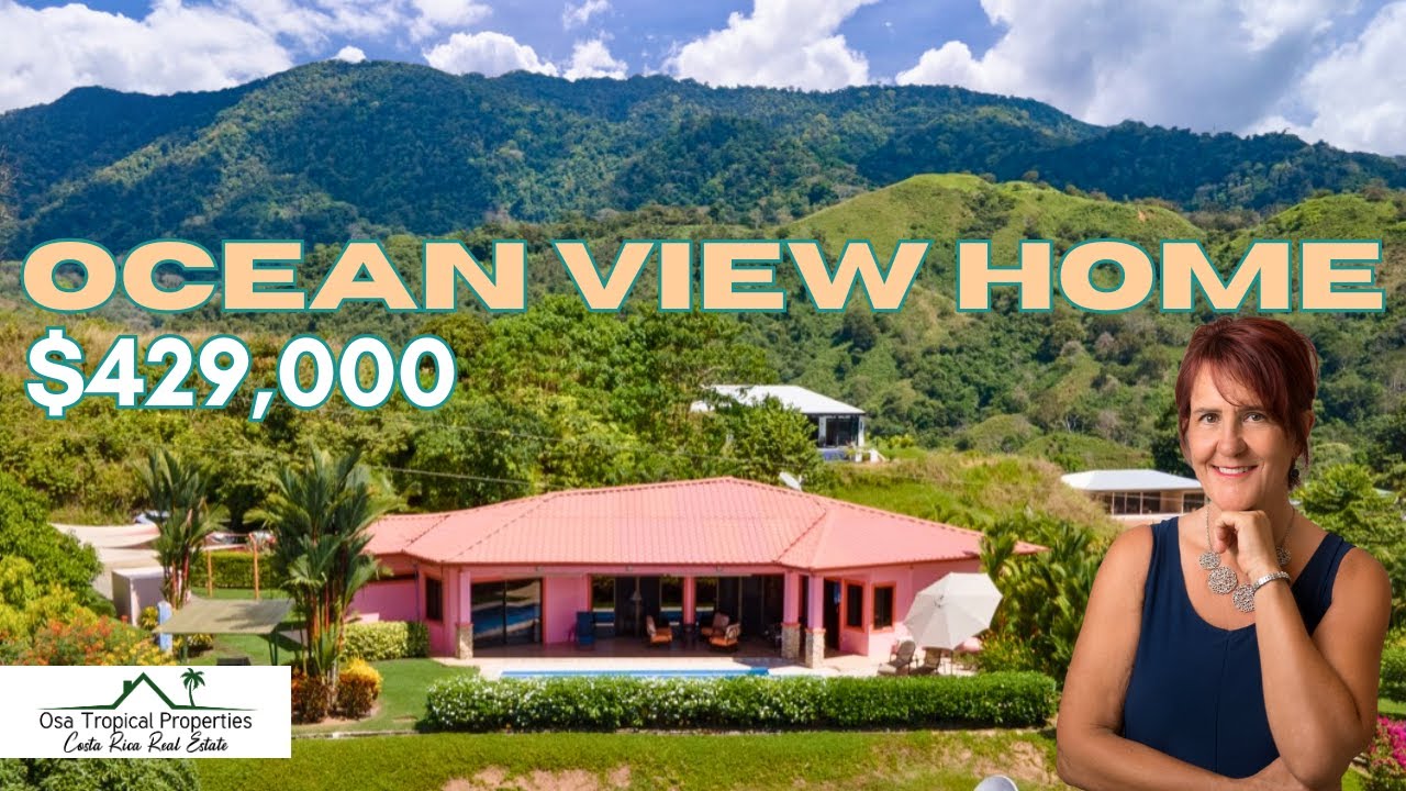 Spectacular Ocean View Home For Sale in Exclusive Chontales #costarica