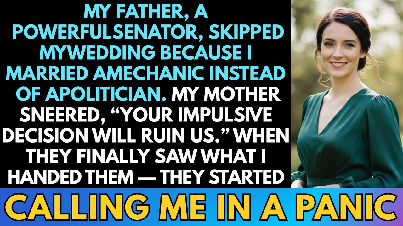 My Mom Called My Wedding an Embarrassment — But What They Were About to See Was Terrifying.