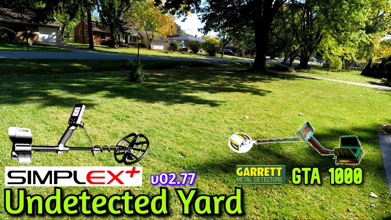 Nokta Simplex and Garrett GTA 1000 in a UNDETECTED! 1950s Yard #2