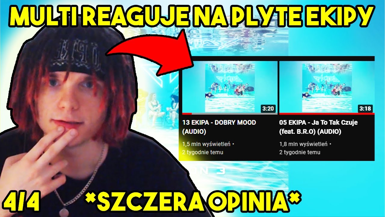 MULTI reaguje na PŁYTE EKIPY *JA TO TAK CZUJE, DOBRY MOOD* (4/4)