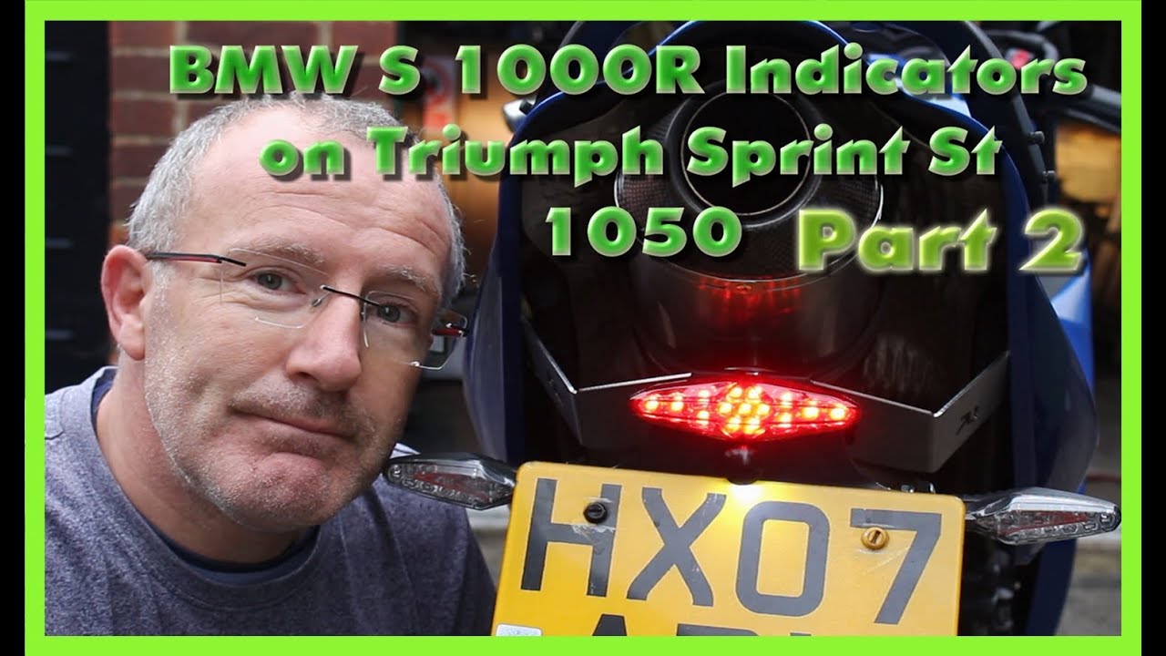 Triumph Sprint St rear lights part II