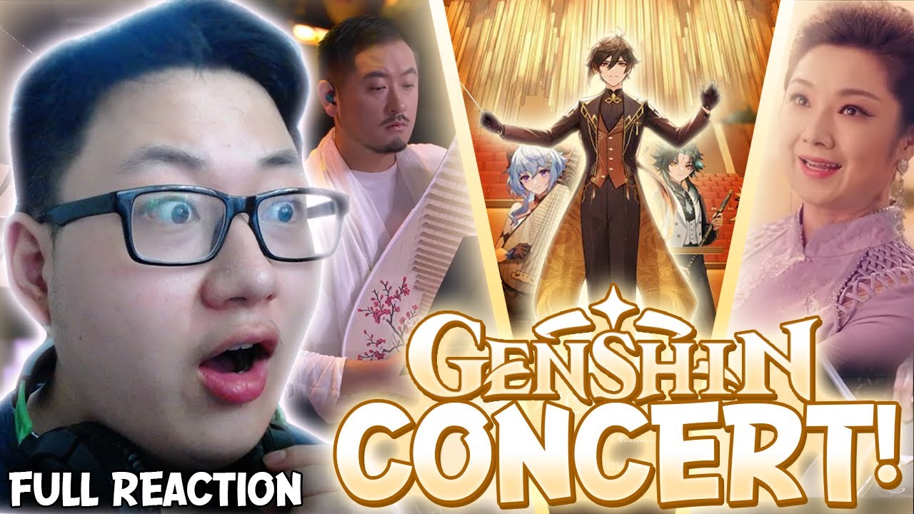 GENSHIN IMPACT'S CONCERTS ARE INCREDIBLE! | Genshin Concert 2023 REACTION & Genshin Shanghai Concert
