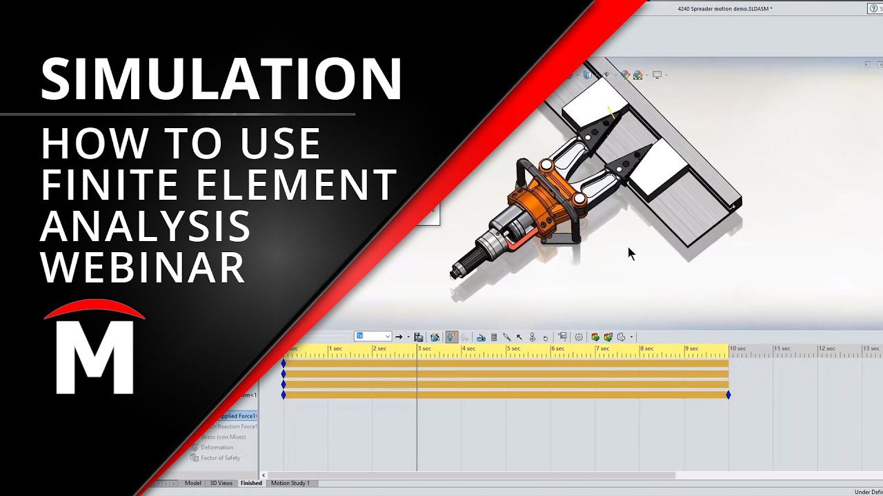 How to use Finite Element Analysis in SOLIDWORKS Simulation
