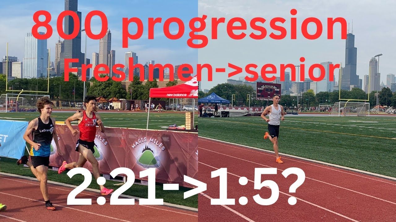 My Highschool 800 progression!
