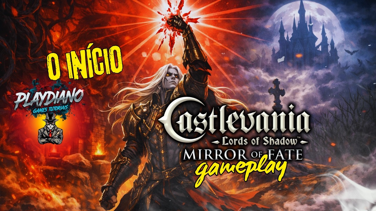Castlevania Lords of Shadow Mirror of Fate A Origem da Guerra Contra Drácula os SENHORES das SOMBRAS