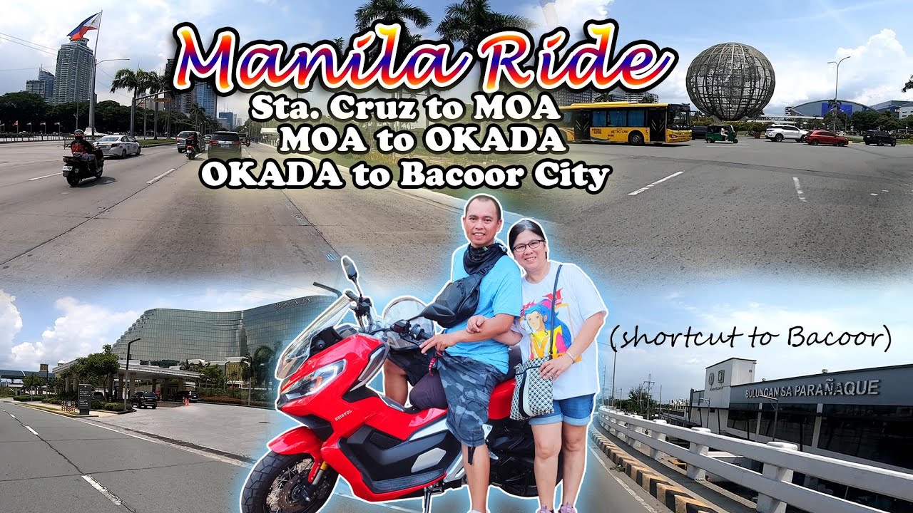 Manila Ride with Team Charm (Sta. Cruz,Mall of Asia,Okada, Bacoor trip) #foryou #fyp #manila #rider