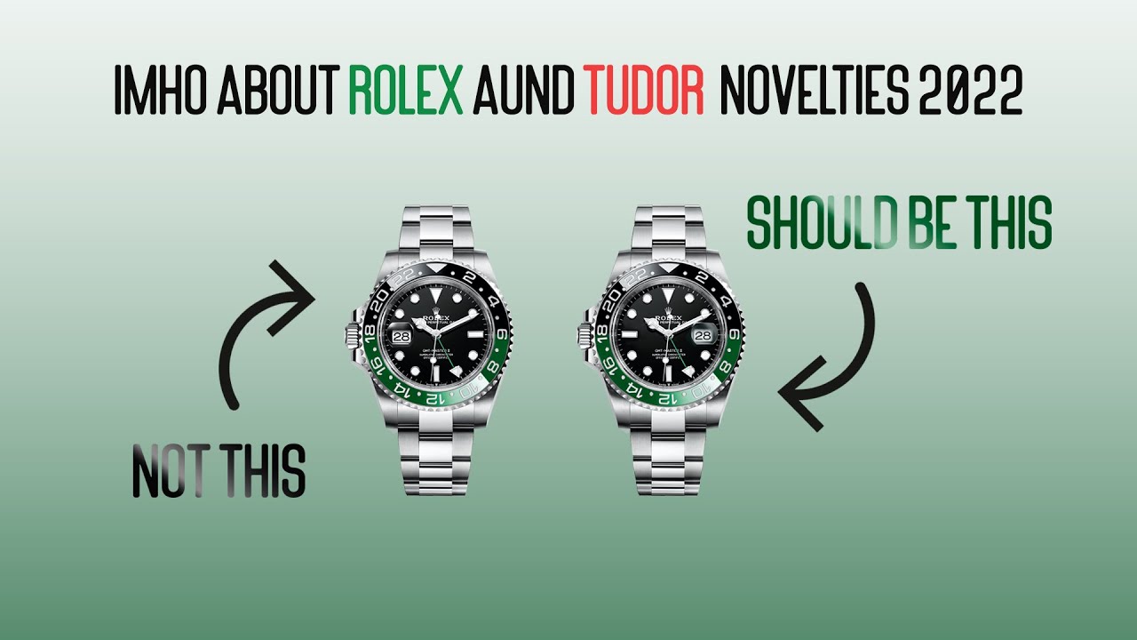 IMHO about Rolex and Tudor Novelties 2022