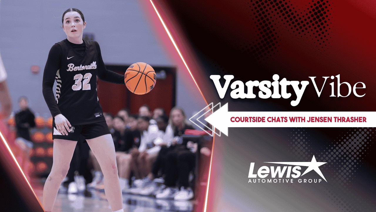 Courtside Chats with Jensen Thrasher | Varsity Vibe Today
