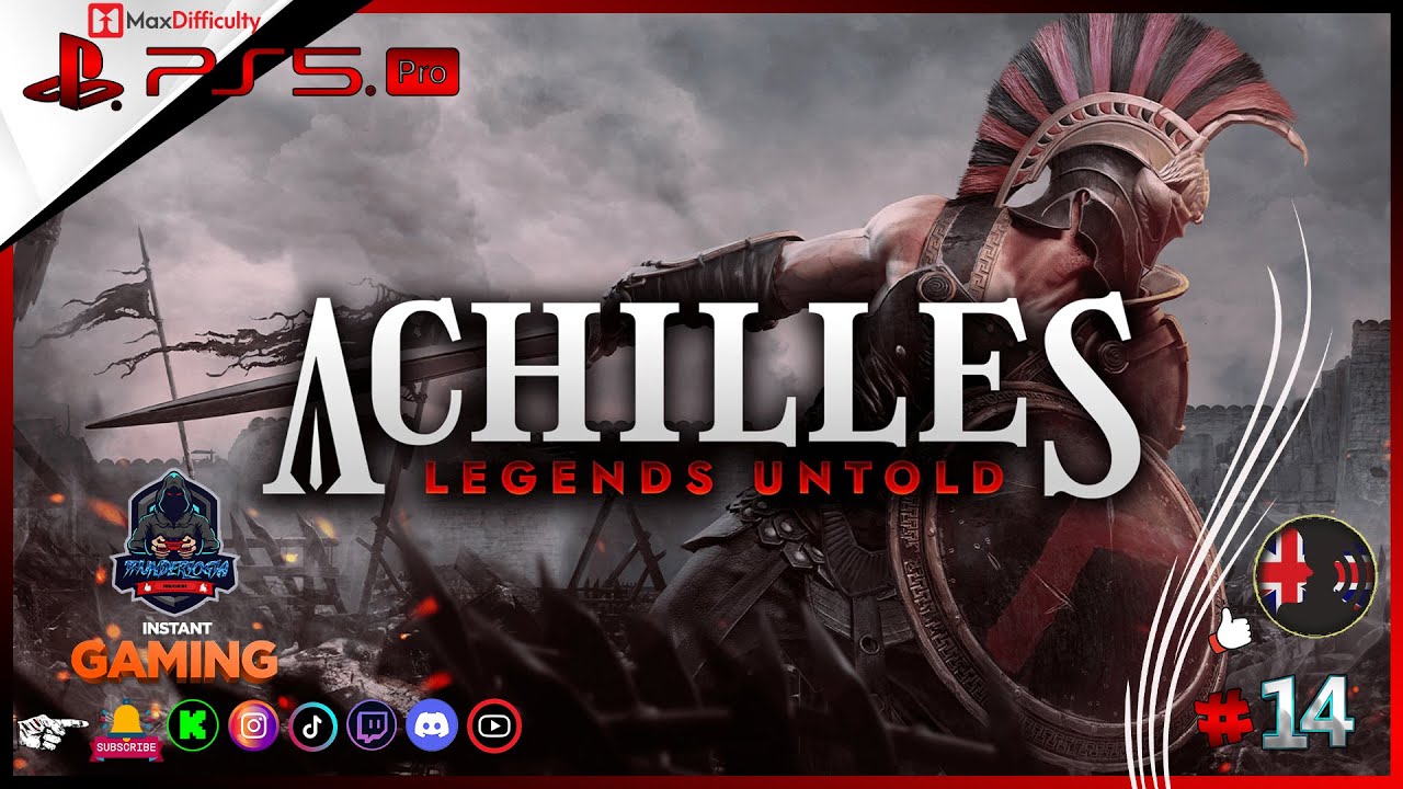 Achilles Legends Untold｜ #14｜Max difficulty ｜PS5 ｜ Full Game